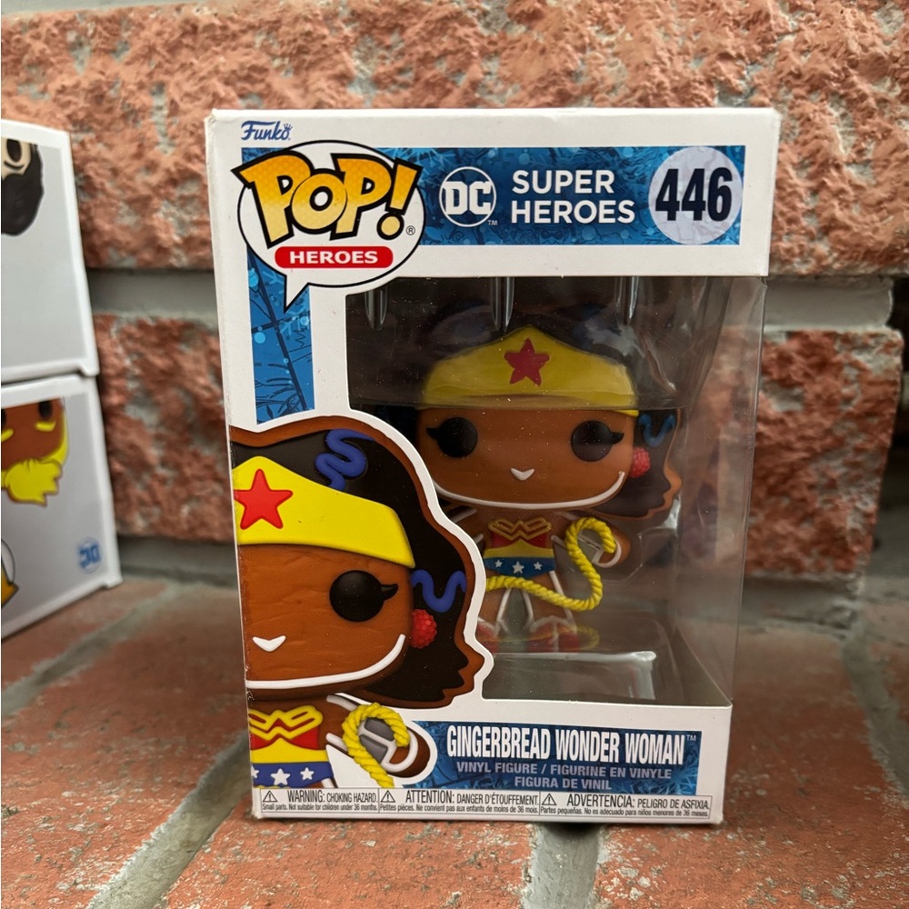 Funko Pop DC superheroes gingerbread wonder woman